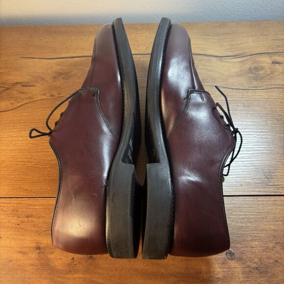 VTG Allen Edmonds Kennett 9574 Merlot Burnished Split Algonquin Toe Derby 8 E main image 14